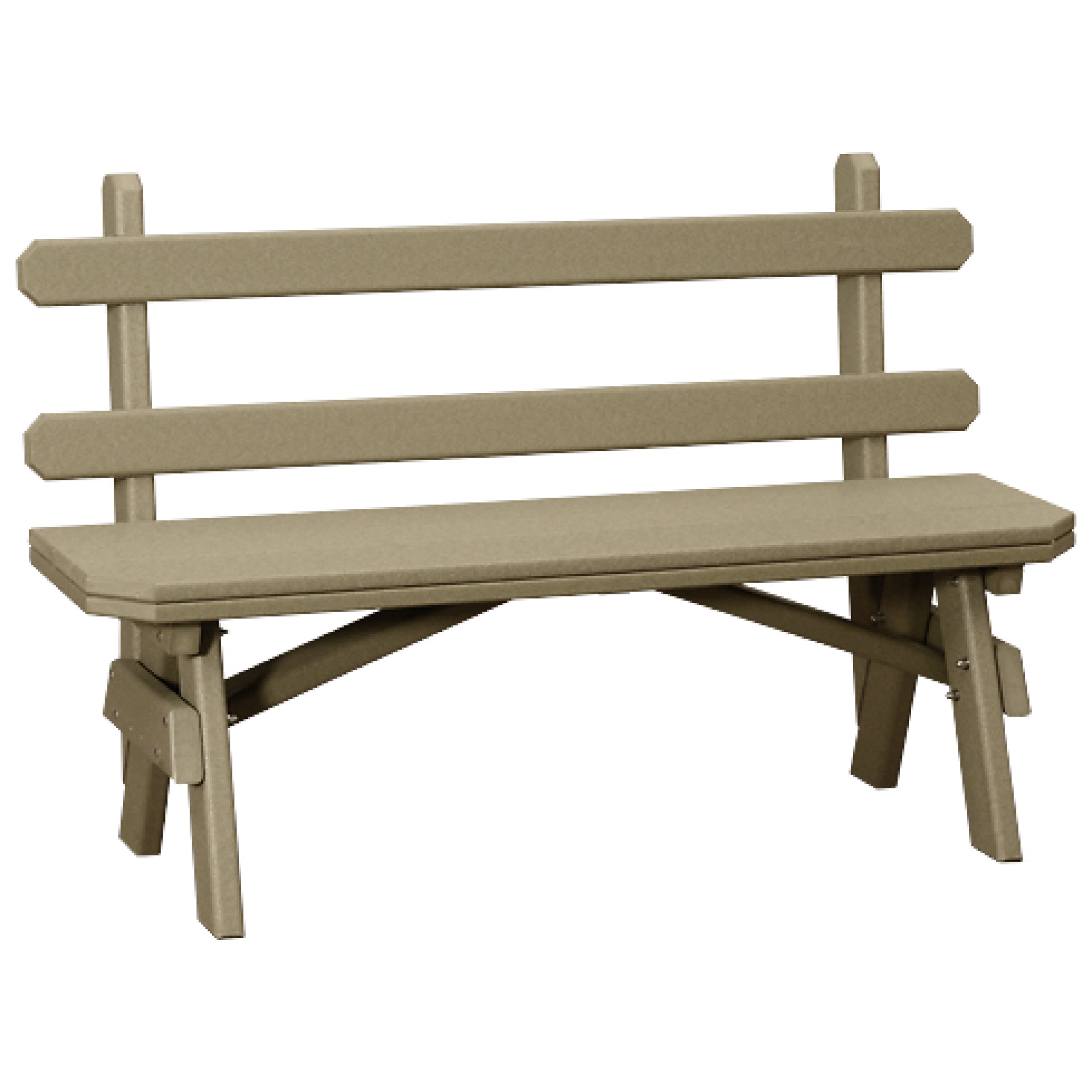 Finch Garden Backed Bench