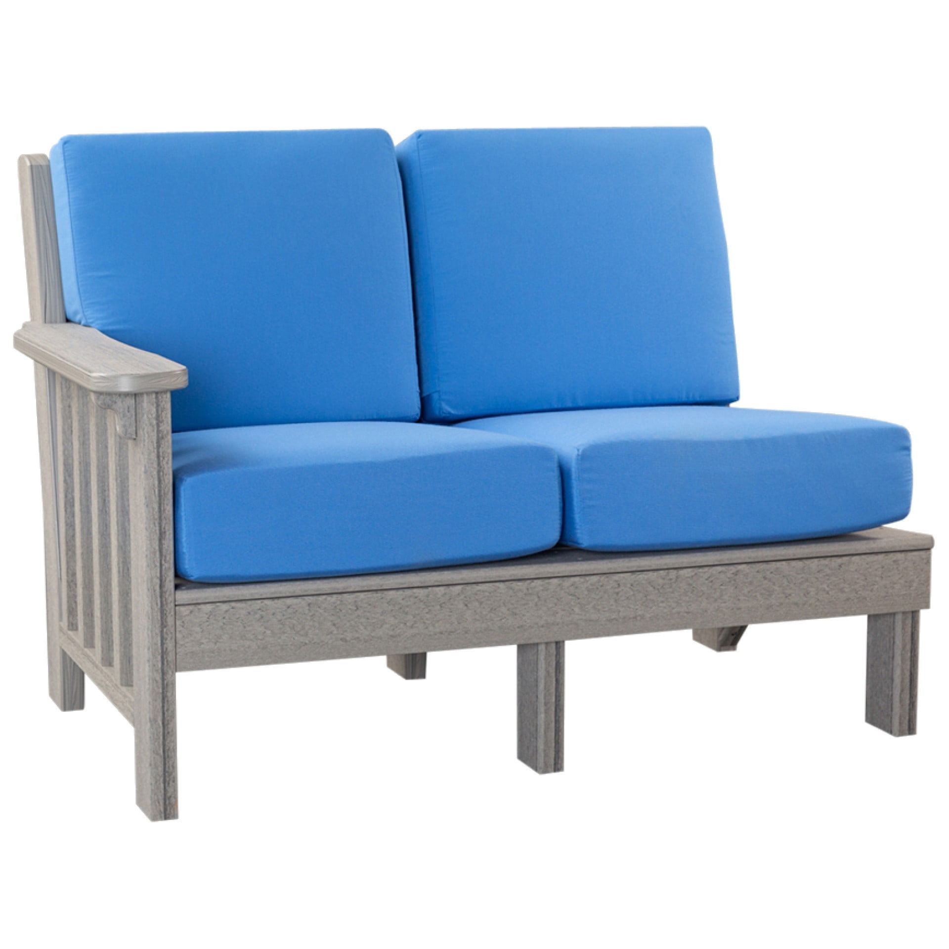 Finch Mission Left Arm Love Seat Sectional