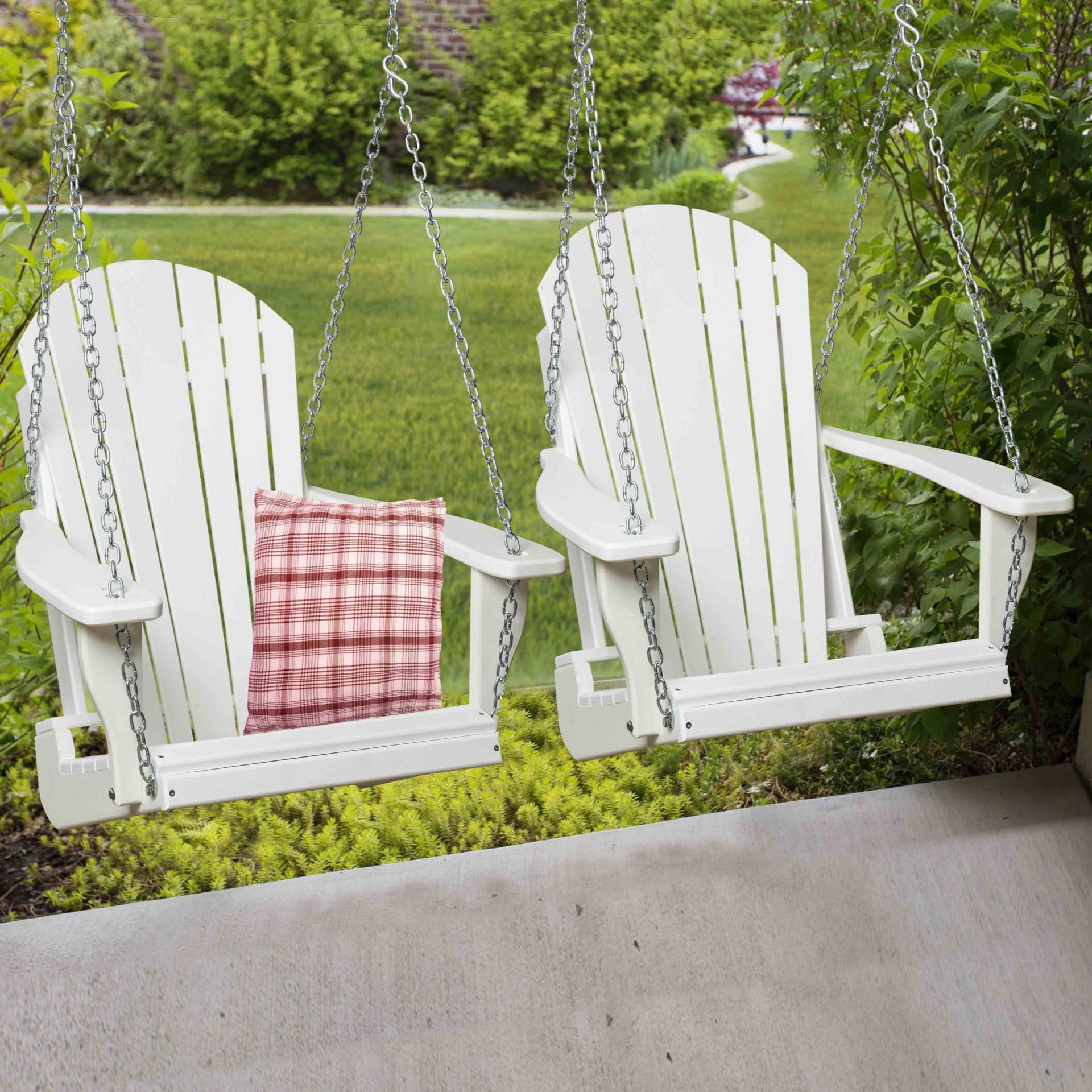 Poly Lumber Adirondack Swing Chair