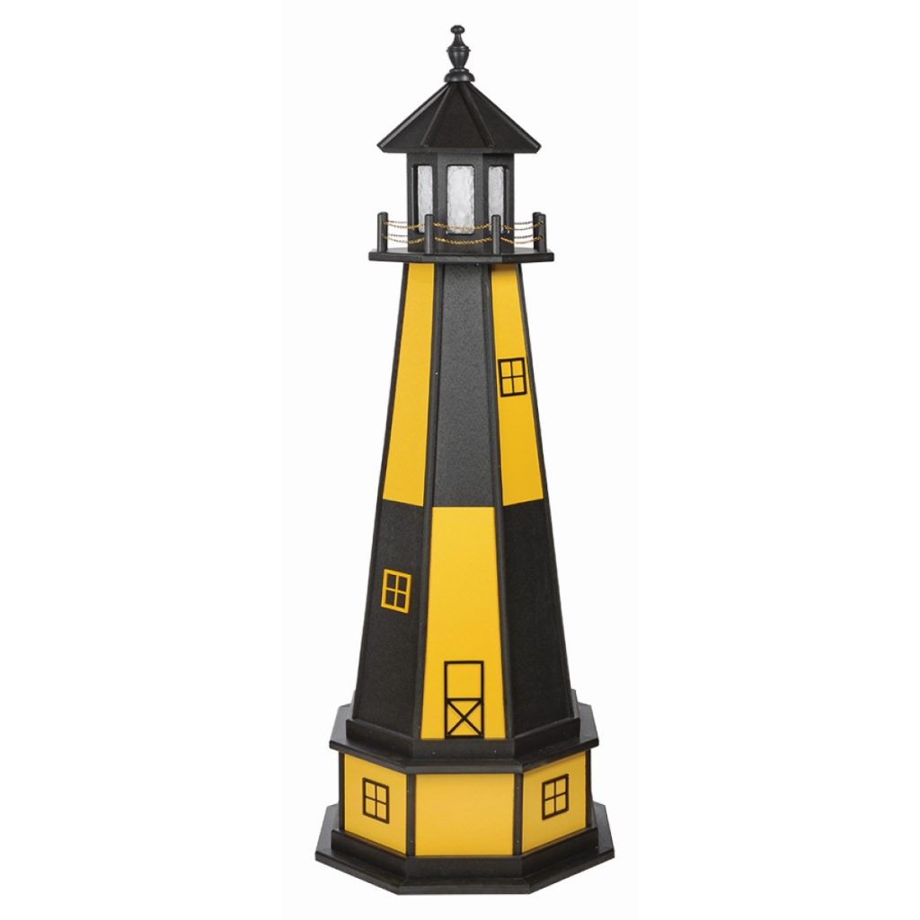 Black and Lemon Yellow
