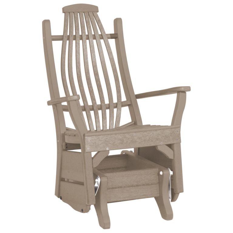 Bentwood Poly Lumber Single Glider