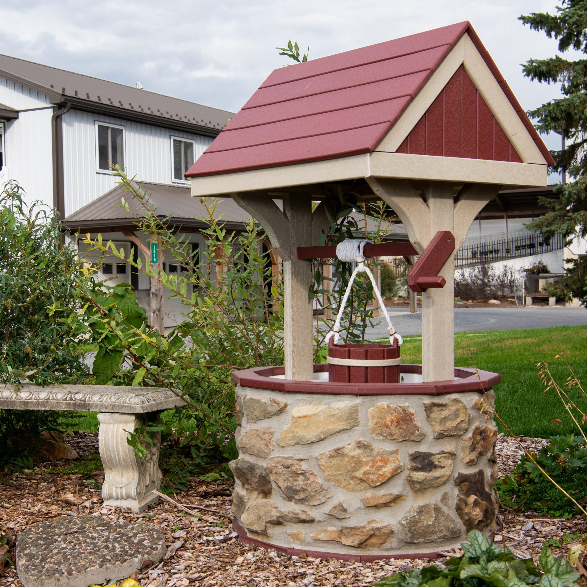 Stone Wishing Well